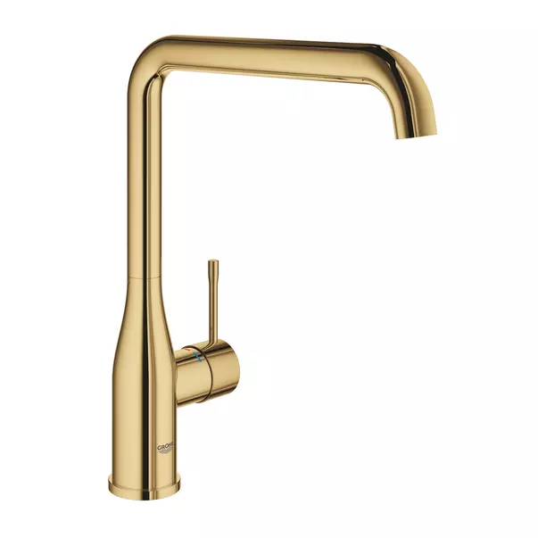 Baterie bucatarie Grohe Essence pipa rotativa auriu lucios Cool Sunrise [1]