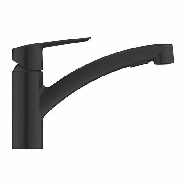 Baterie bucatarie cu dus extractibil Grohe Start negru mat [4]
