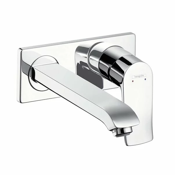 Baterii baie - Baterie lavoar incastrata Hansgrohe Metris crom lucios