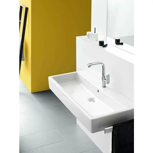 Baterie lavoar inalta Hansgrohe Metris 230 crom cu ventil Pop-Up [2]