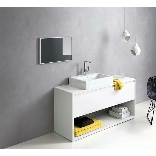 Baterie lavoar inalta Hansgrohe Metris 230 crom cu ventil Pop-Up [7]