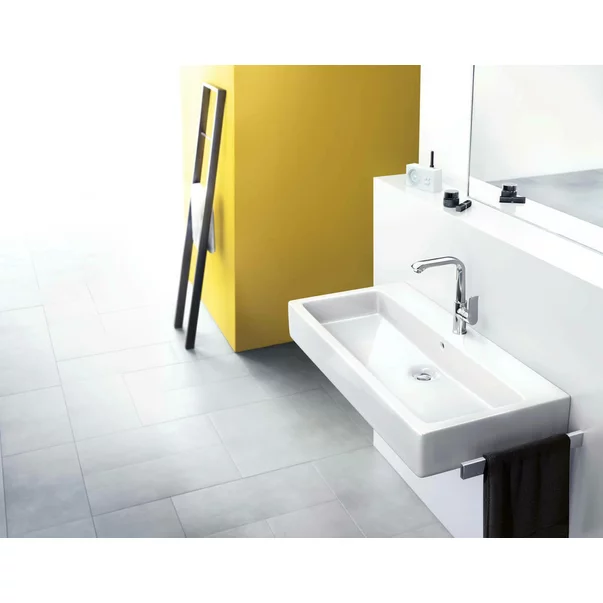 Baterie lavoar inalta Hansgrohe Metris 230 crom cu ventil Pop-Up [8]