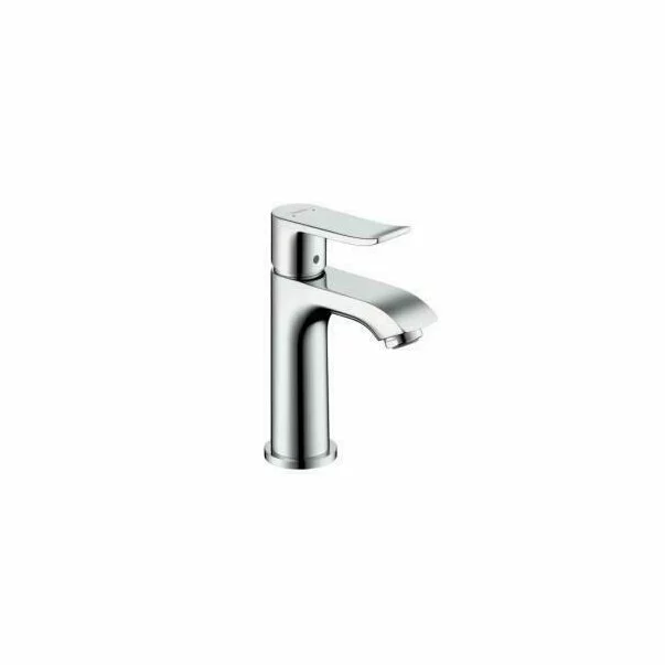 Baterii baie - Baterie lavoar Hansgrohe Metris 100 crom lucios