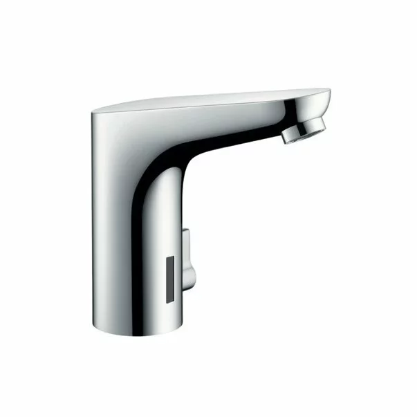 Baterii baie - Baterie lavoar electronica Hansgrohe Focus cu acumulator si reglaj temperatura crom