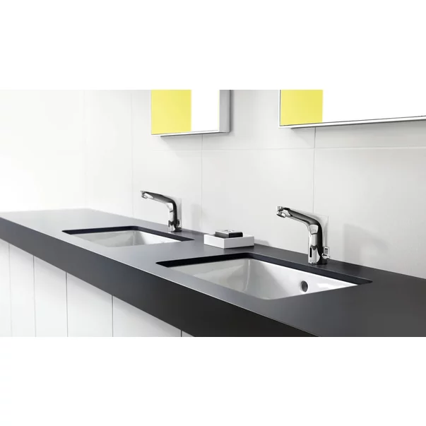 Baterie lavoar electronica Hansgrohe Focus 130 alimentare la retea crom [2]