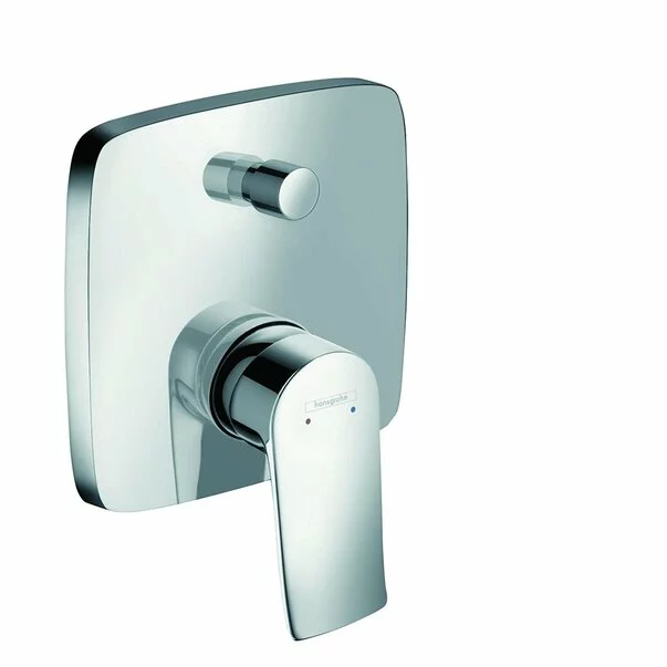 Baterie cada - dus incastrata Hansgrohe Metris iBox inclus crom [2]