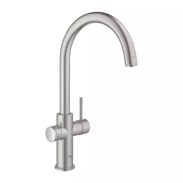Baterie bucatarie Grohe Blue Home crom periat Supersteel pipa tip C si Starter Kit [2]