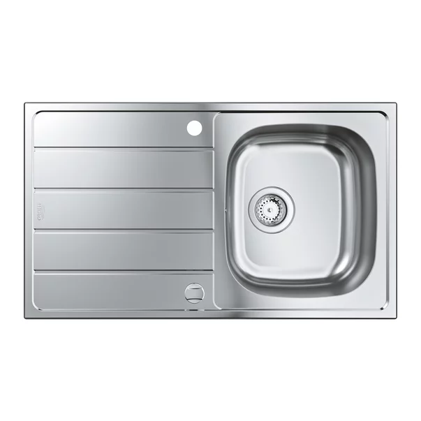 Chiuveta inox Grohe K200 86x50.1 cm 1 cuva cu picurator [2]