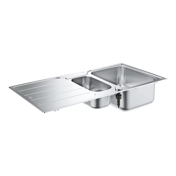 Chiuvete Inox - Chiuveta inox Grohe K500 97x50.1 cm 2 cuve cu picurator