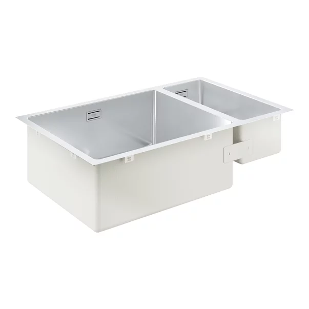 Chiuveta inox Grohe K700U 76x45.1 cm 2 cuve [2]