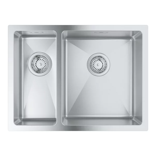 Chiuvete Inox - Chiuveta inox Grohe K700U 58.5x44.1 cm 2 cuve orientare dreapta