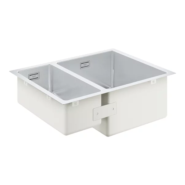 Chiuveta inox Grohe K700U 58.5x44.1 cm 2 cuve orientare dreapta [2]