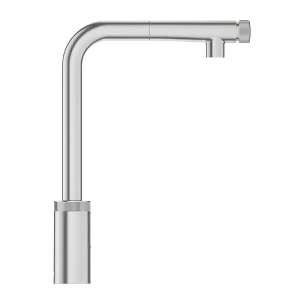 Baterie bucatarie cu dus extractibil Grohe Minta SmartControl crom periat Supersteel [2]