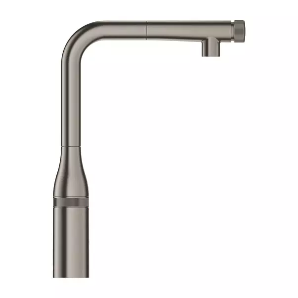 Baterie bucatarie cu dus extractibil Grohe Essence SmartControl antracit periat Hard Graphite [3]