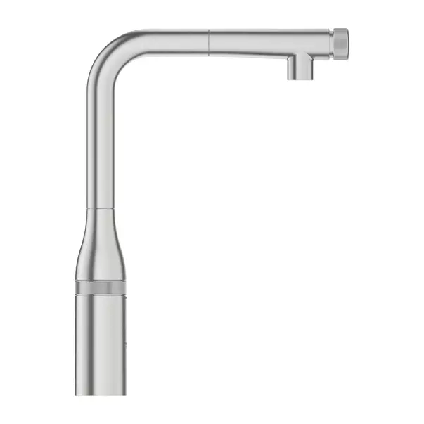 Baterie bucatarie cu dus extractibil Grohe Essence SmartControl crom periat Supersteel [2]