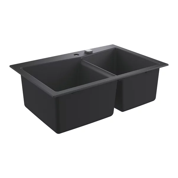 Chiuveta compozit Grohe K700 83.8x55.9 cm negru [1]