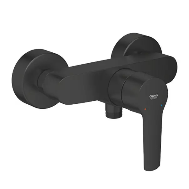 Baterii baie - Baterie dus Grohe Start monocomanda finisaj negru mat