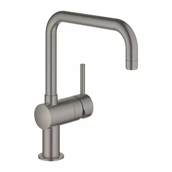 Baterie bucatarie Grohe Minta antracit periat Hard Graphite monocomanda [1]