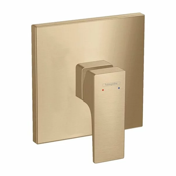Baterii baie - Baterie dus incastrata Hansgrohe Metropol bronz periat