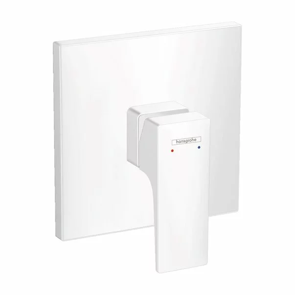 Baterii baie - Baterie dus incastrata Hansgrohe Metropol alb mat