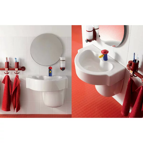 Lavoar pentru copii Geberit Bambini alb 60 cm [6]