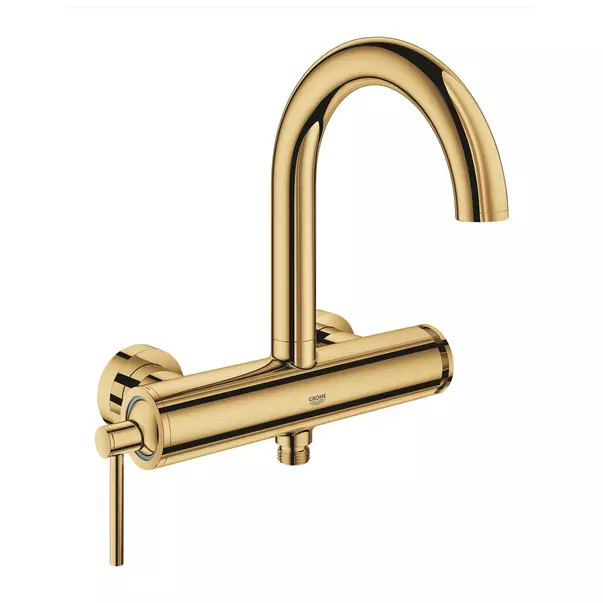 Baterie cada - dus Grohe Atrio monocomanda auriu lucios Cool Sunrise [1]
