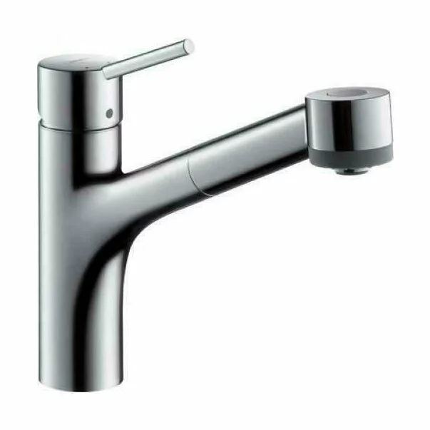 Baterii cu dus extractabil - Baterie bucatarie cu dus extractibil Hansgrohe Talis M52 crom lucios