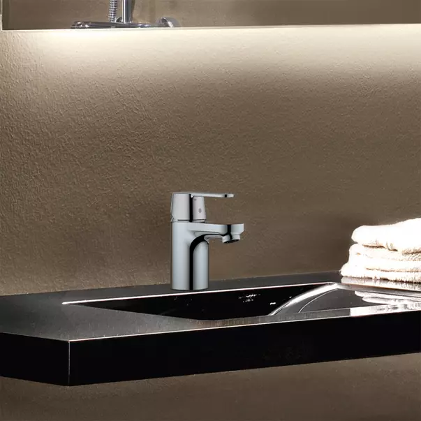 Baterie lavoar Grohe Get marimea S crom lucios cu ventil [2]