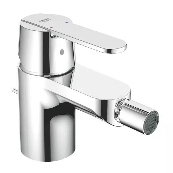 Baterii bideu si dus igienic - Baterie bideu Grohe Get S crom lucios cu ventil