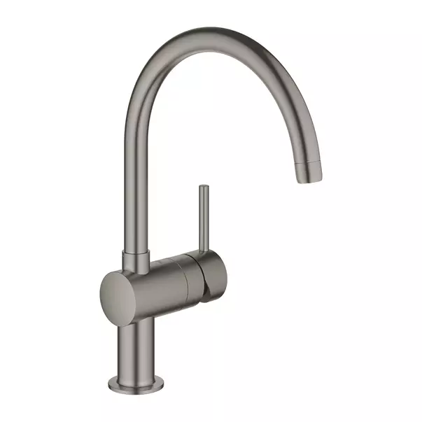 Baterie bucatarie Grohe Minta monocomanda antracit periat Hard Graphite [1]