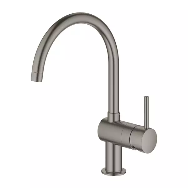 Baterie bucatarie Grohe Minta monocomanda antracit periat Hard Graphite [2]
