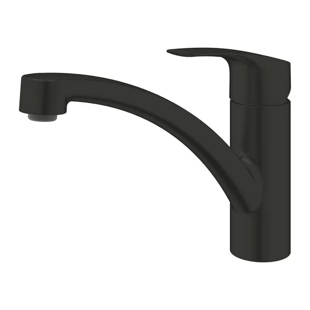 Baterie bucatarie negru mat Grohe Eurosmart New [3]