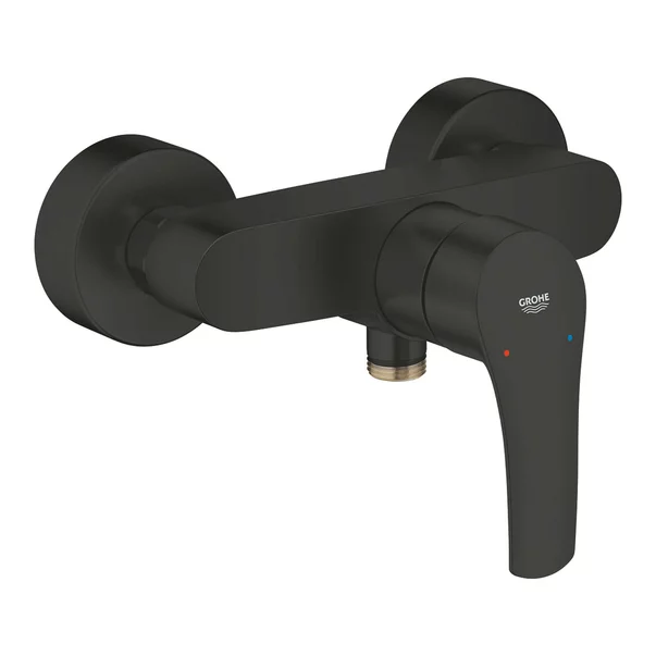 Baterie dus monocomanda negru mat Grohe Eurosmart New [3]