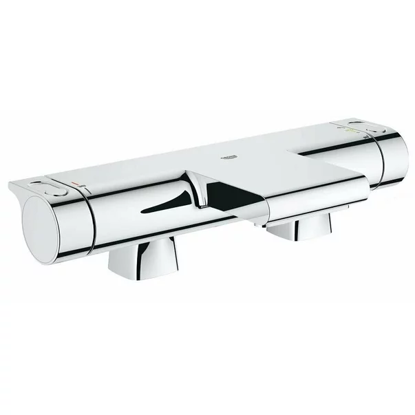 Baterie cada - dus termostatata Grohe Grohtherm 2000 crom cu montaj pe cada [1]
