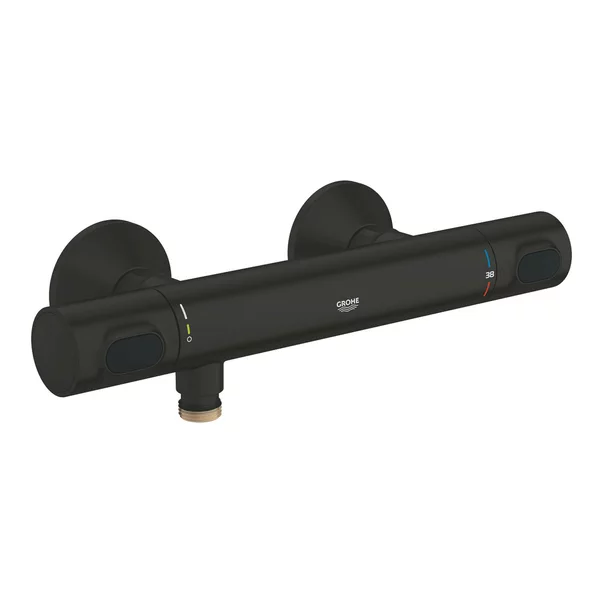 Baterie dus termostatata negru mat Grohe Grohtherm 500 [3]