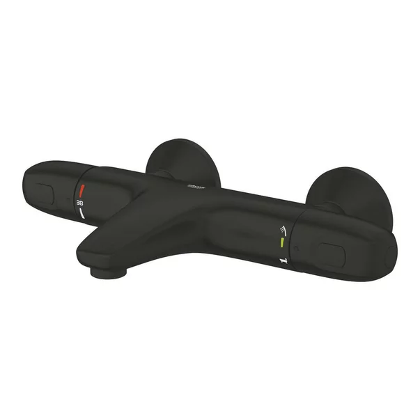 Baterie termostatata cada negru mat Grohe Grohtherm 1000 [1]