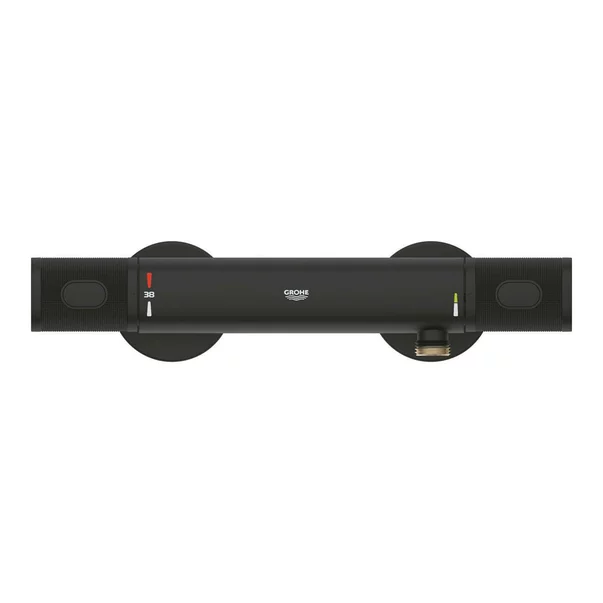 Baterii baie - Baterie pentru dus negru mat Grohtherm 1000 Performance