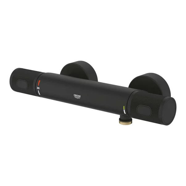 Baterie pentru dus negru mat Grohtherm 1000 Performance [2]