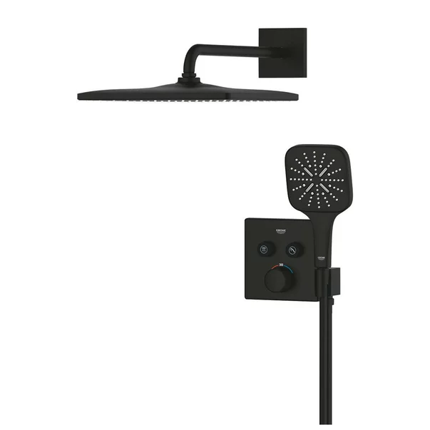 Sistem de dus negru mat Grohe SmartControl SmartActive 310 Cube [2]