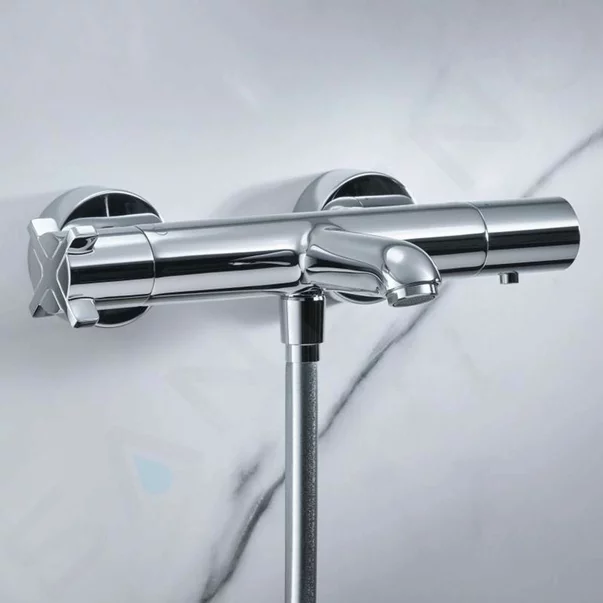 Baterii baie - Baterie cada termostatata Hansgrohe Axor CitterioE