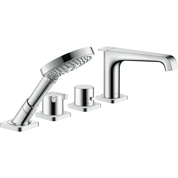 Baterii baie - Baterie cada termostatata Hansgrohe Axor CitterioE cu 4 elemente