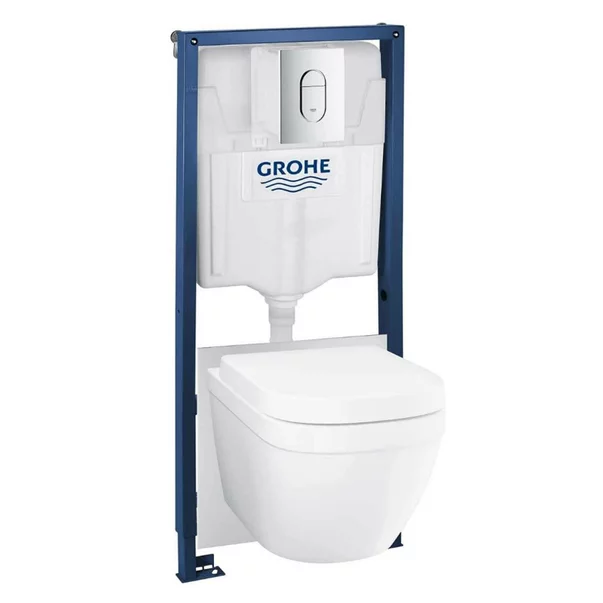 Set vas wc cu capac, clapeta si rezervor incastrat Grohe Euroceramic Rapid SL [1]