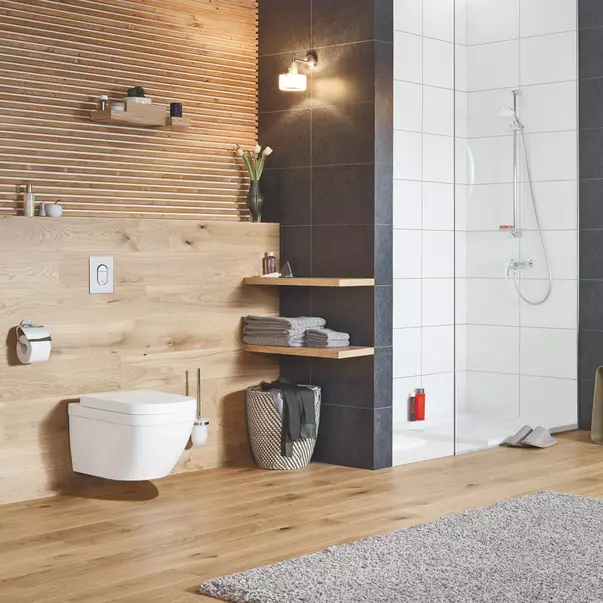 Clapeta de actionare Grohe Arena Cosmopolitan S antracit lucios Hard Graphite [2]