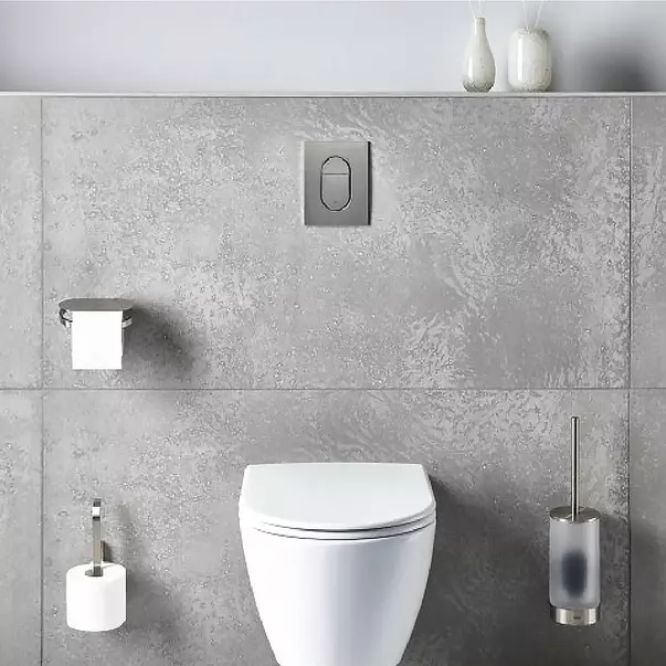 Clapeta de actionare Grohe Arena Cosmopolitan S antracit periat Hard Graphite [2]
