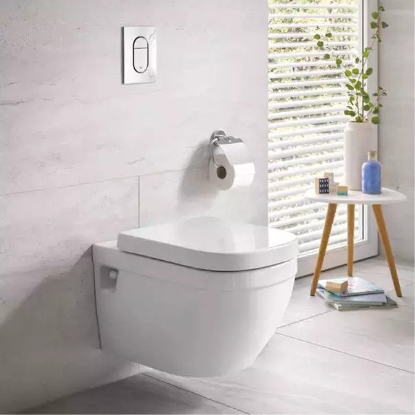 Clapeta de actionare Grohe Arena Cosmopolitan S crom periat Supersteel [1]