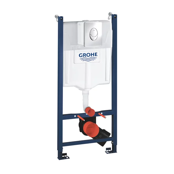 Set rezervor incastrat Grohe Rapid SL cu clapeta cromata Skate Air [1]