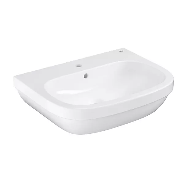 Lavoar suspendat Grohe Euro Ceramic 65 cm alb lucios [2]