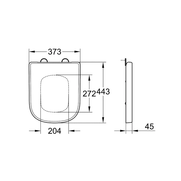 Capac wc softclose Grohe Euro Ceramic [3]