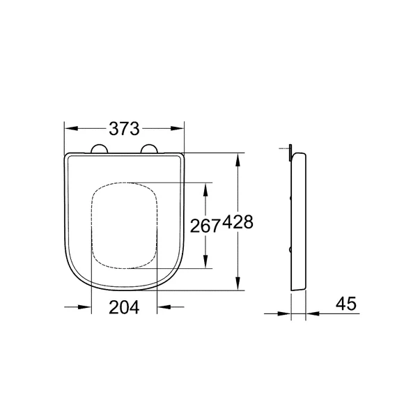 Capac wc compact Grohe Euro Ceramic [3]