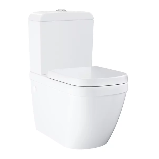 Set vas wc Grohe Euro Ceramic BTW Triple Vortex, PureGuard cu rezervor si capac softclose [2]
